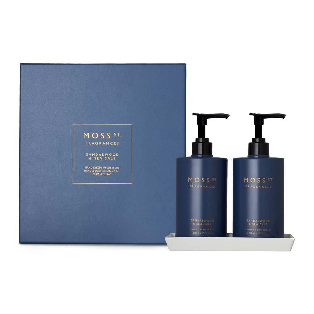 Sandalwood And Sea Salt Hand And Body Wash 450ml
