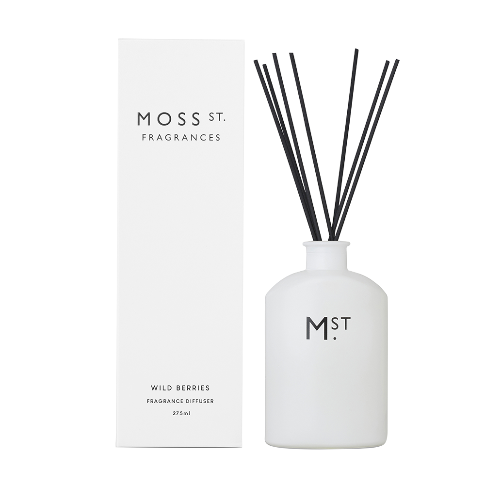 Wild Berries Fragrance Diffuser 275ml Moss St. Fragrances